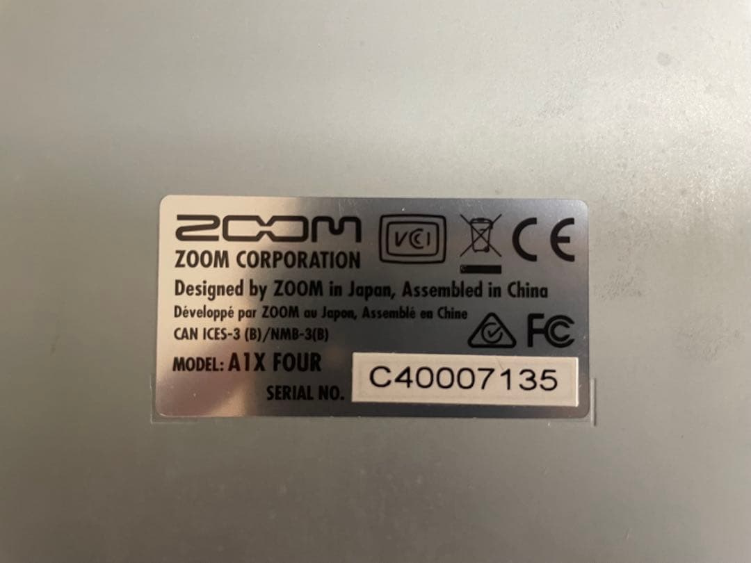 ZOOM A1X FOUR マルチエフェクター