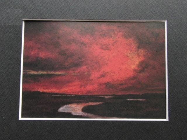 林和緒、希少な額装用画集より、新品額装付、状態良好、送料込み