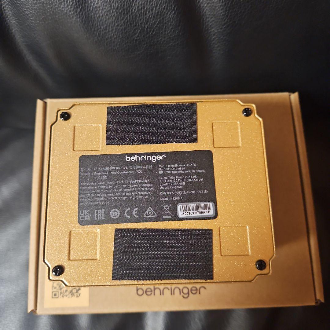 BEHRINGER CENTAUR OVERDRIVE 旧デザイン
