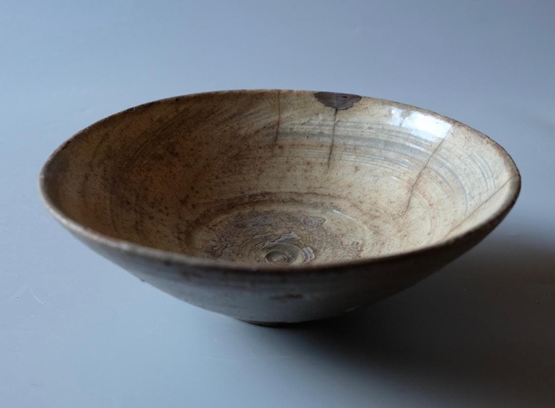 ☆李朝☆古刷毛目　茶碗