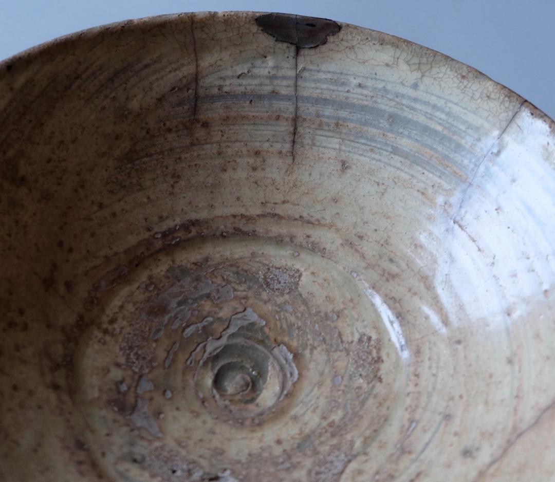 ☆李朝☆古刷毛目　茶碗