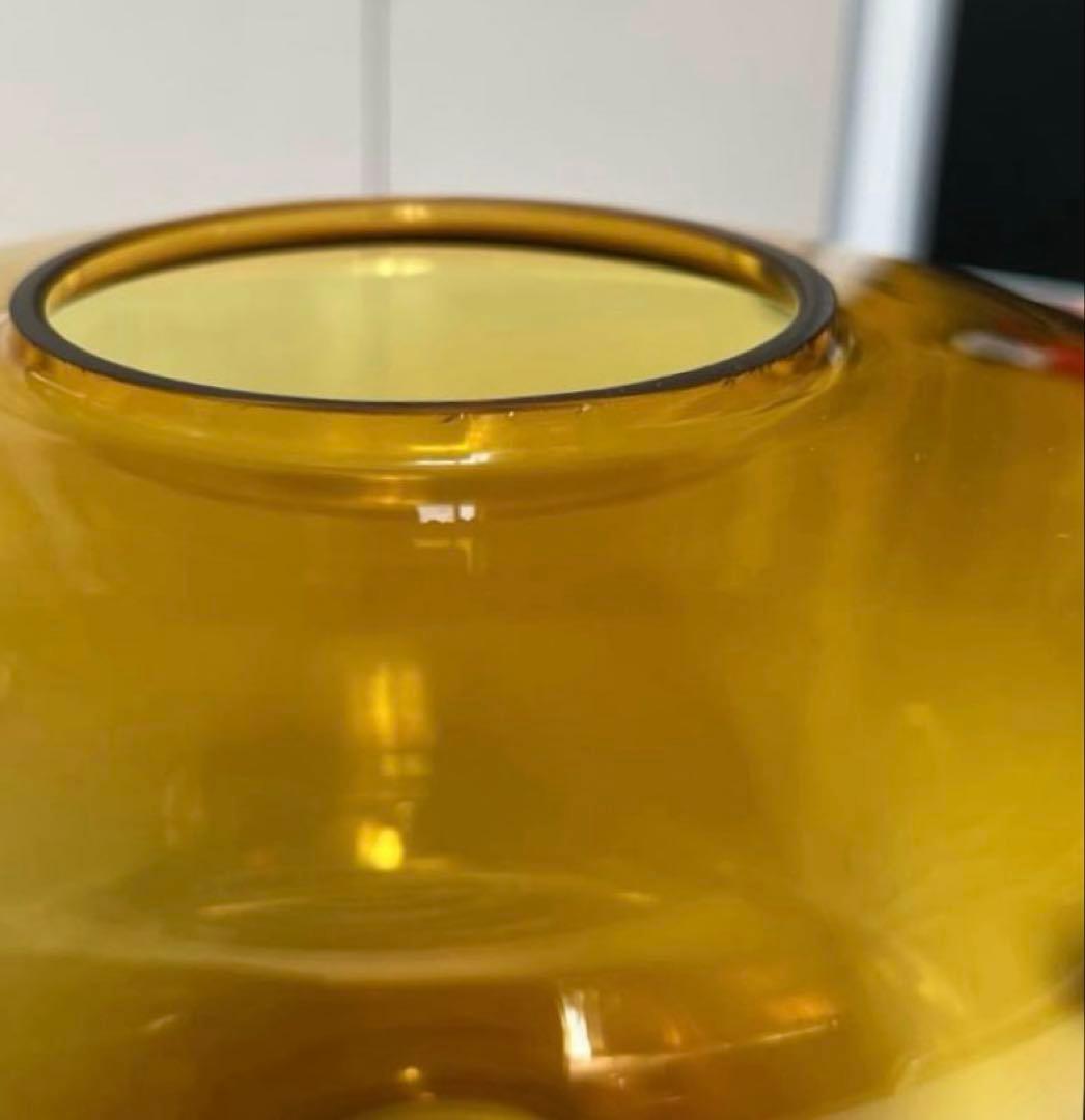 unico ウニコ　アプロス　ペンダントランプ　アンバーガラス　ヴィンテージ調