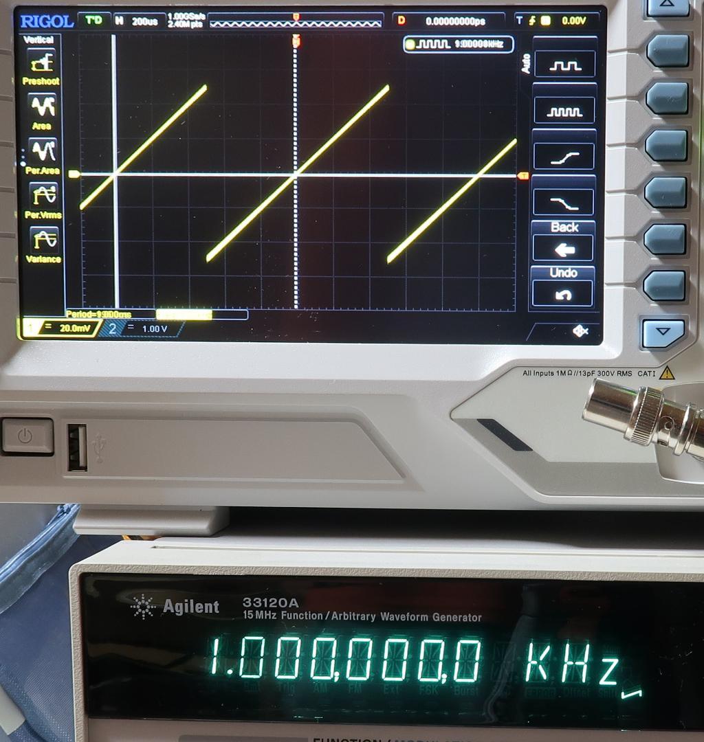 Agilent 33120A ファンクションジェネレータ