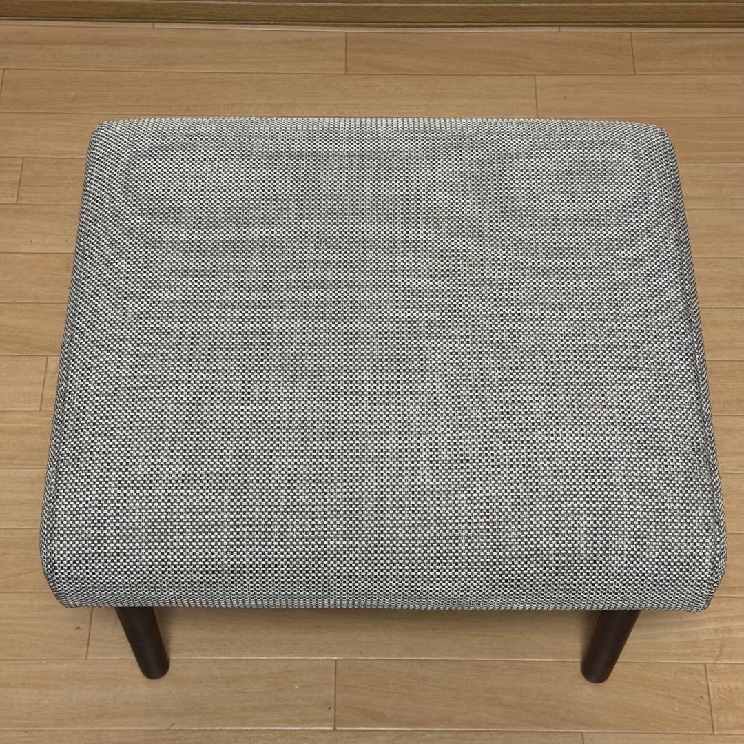 【美品】カリモク オットマン スツール WD4306WWK 足置き 腰掛け