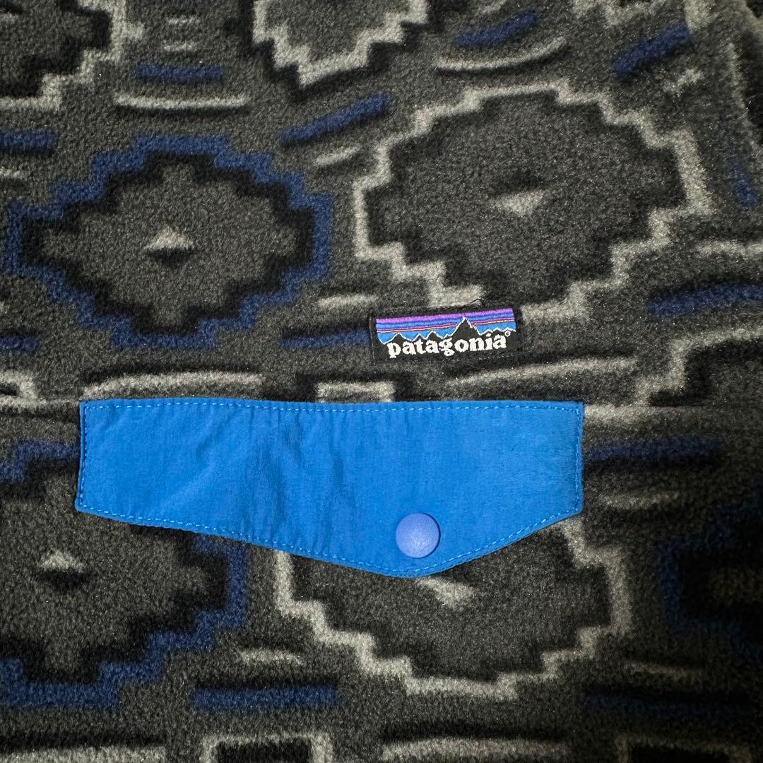 12s PATAGONIA シンチラスナップT デジタルネイティブ柄 M