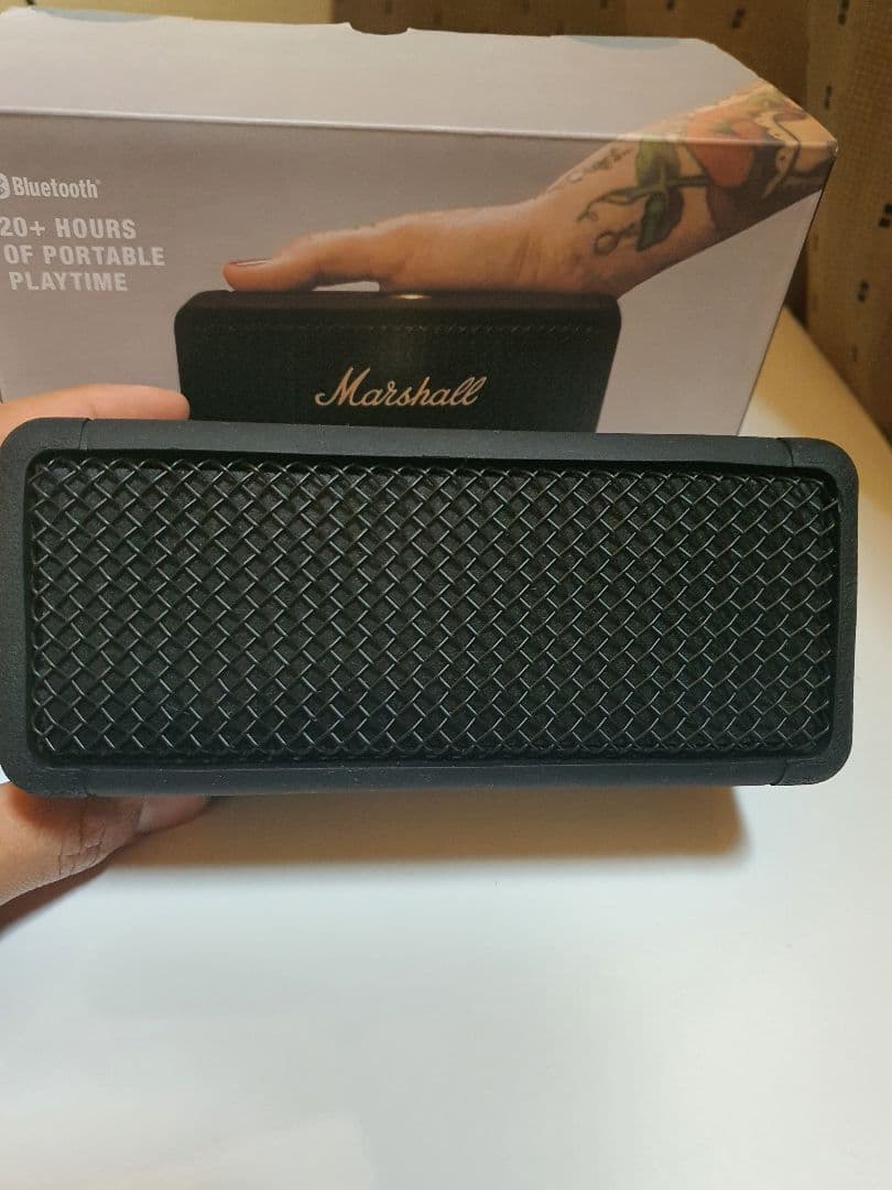 Marshall Emberton スピーカー ブラック&ブラス