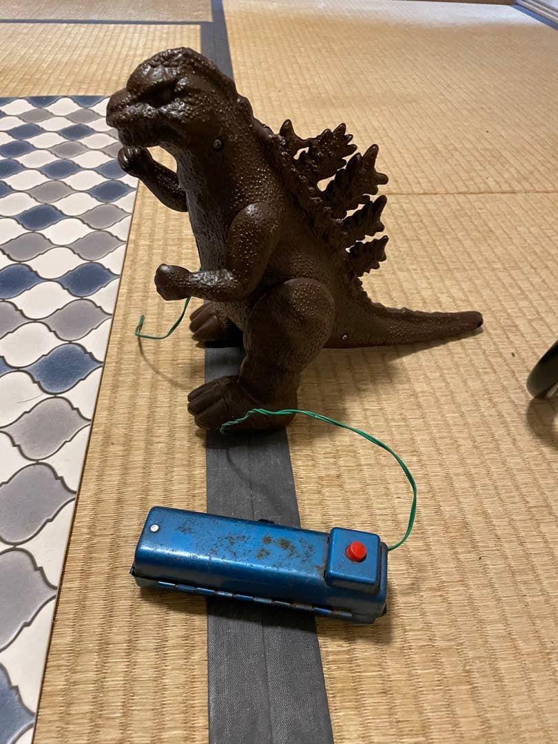 当時物 ブルマァク 電動歩行ゴジラ プラモデル 2体検索マルサン　コグレ