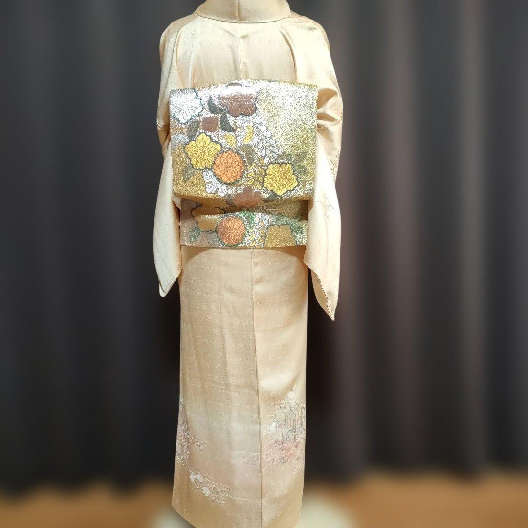 訪問着フルセット 刺繍 しつけ糸付き