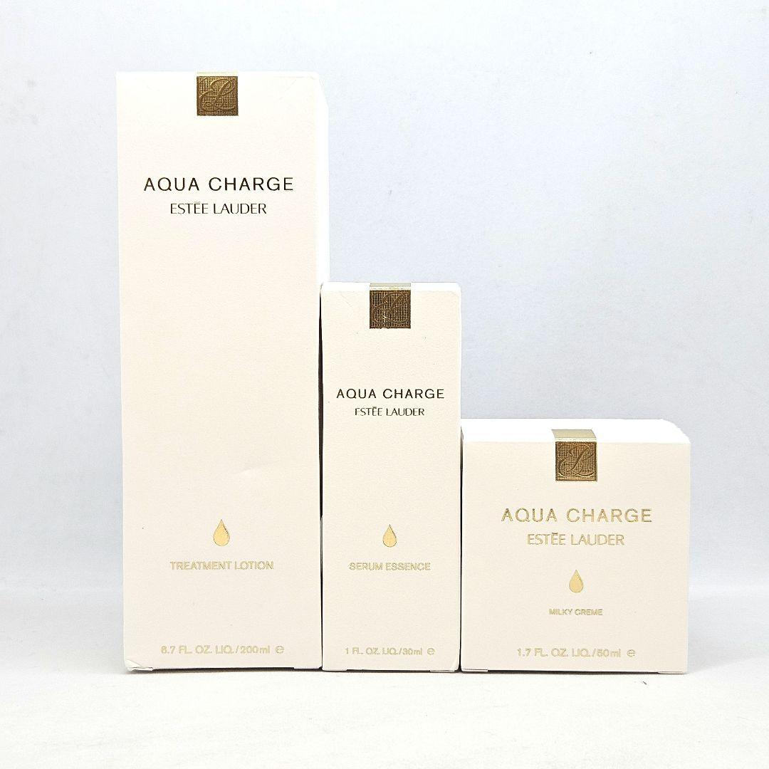 新品 アクアチャージ ローション 化粧水 セラム エッセンス ミルキー クリーム