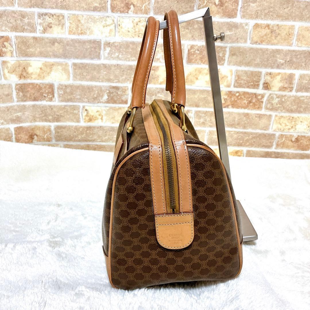 CELINE ハンドバッグ マカダム ボストン ヴィンテージ セリーヌ