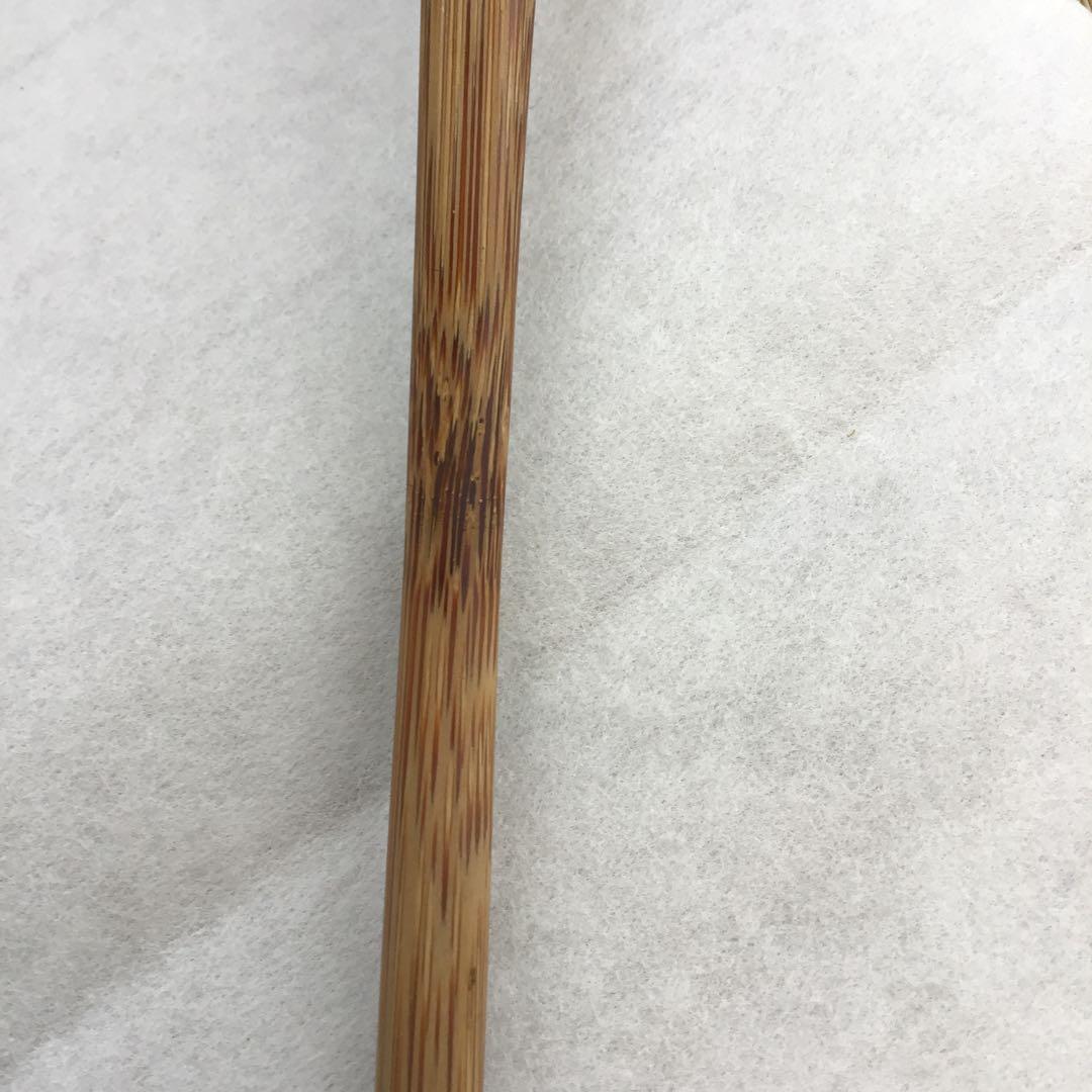 茶道具￼宝暦年代古竹茶杓　銘:花衣　宗春作　妙喜士延書付　竹箱共箱紙箱S62CS