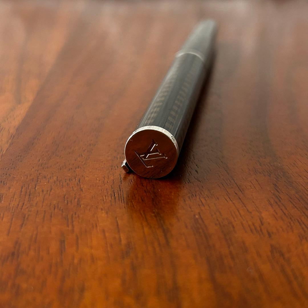 ルイヴィトン　ボールペン　JET ダミエ　ブラウン