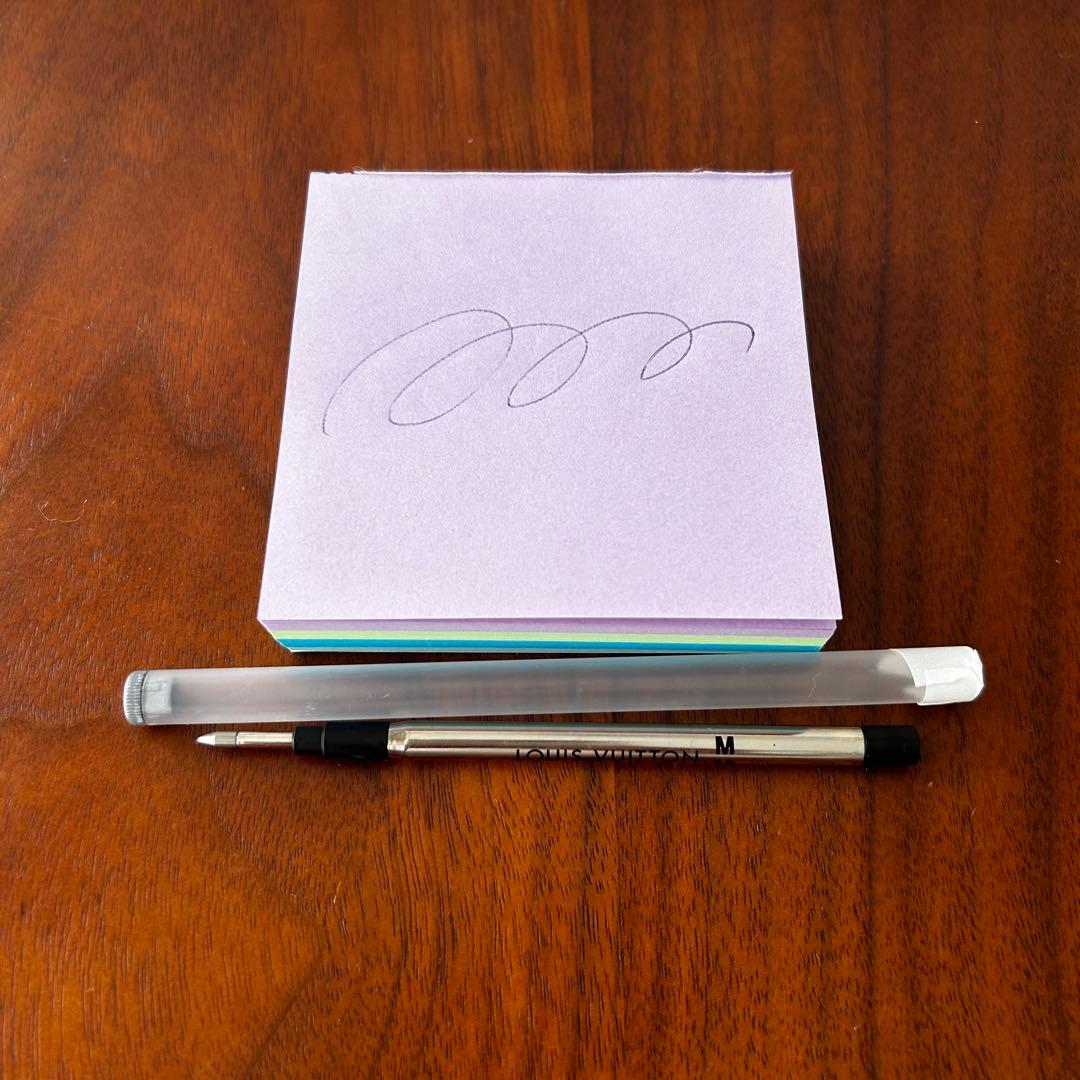 ルイヴィトン　ボールペン　JET ダミエ　ブラウン