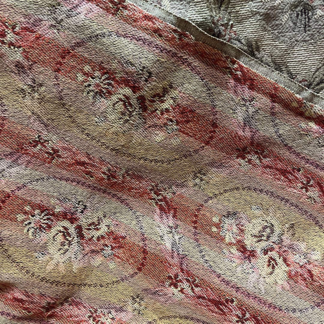 フランスアンティークカーテン織物生地