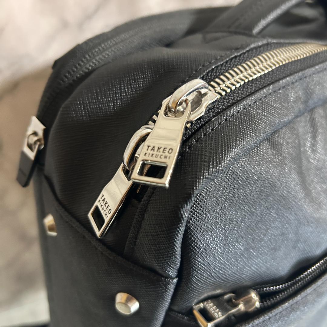 タケオキクチ 3way ビジネスバッグ リュック コーティング コーデュラ