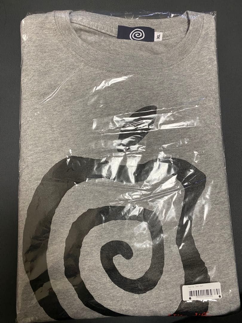 アイドル SOL soonerorlater APPLE TEE ASH XL