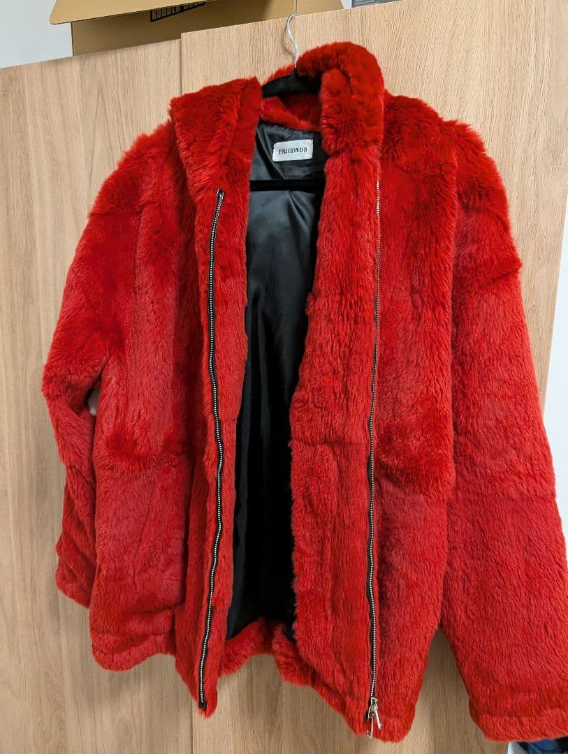 FR(13)NDS/フレンズ/ラビットファーコート　パーカー