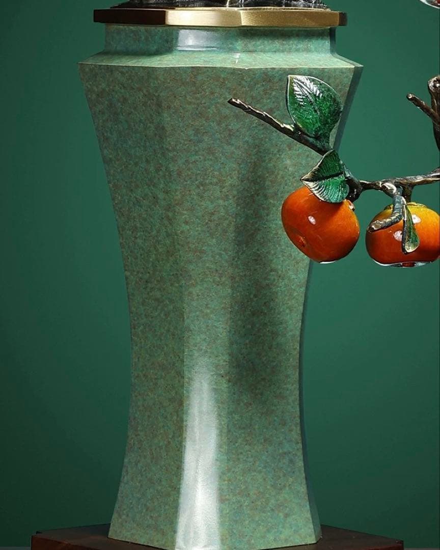 全銅製 オブジェ 置物 縁起物 玄関飾り 商売繁盛 茶室インテリア 開業祝い