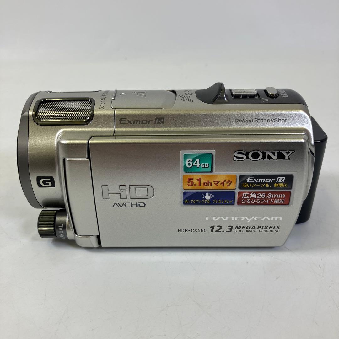 【美品・動作確認済】 SONY ソニー ハンディカム HDR-CX560V
