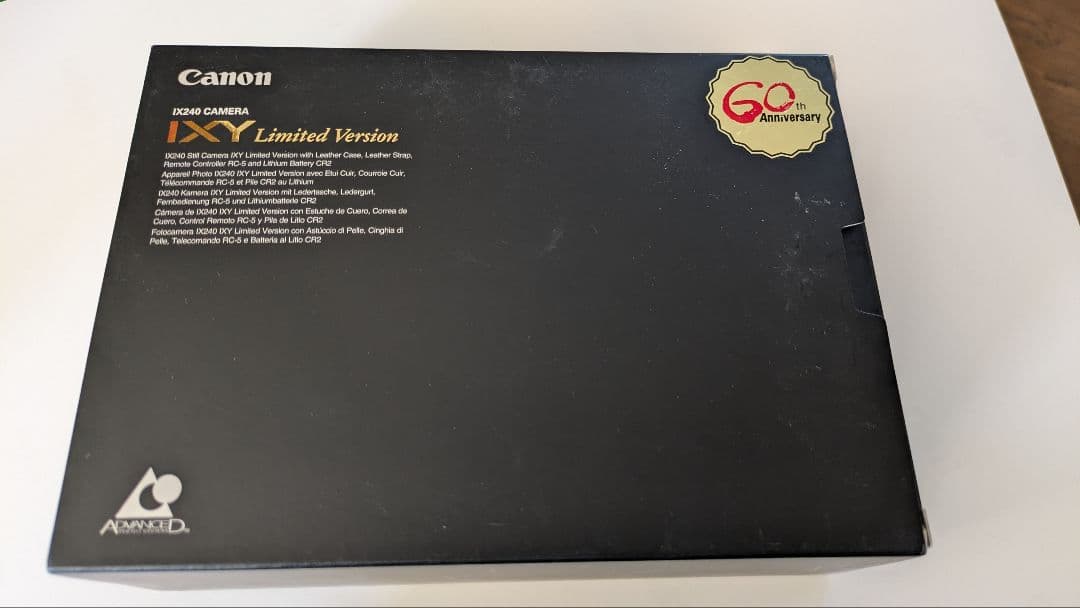 Canon IXY Limited Version 60周年記念