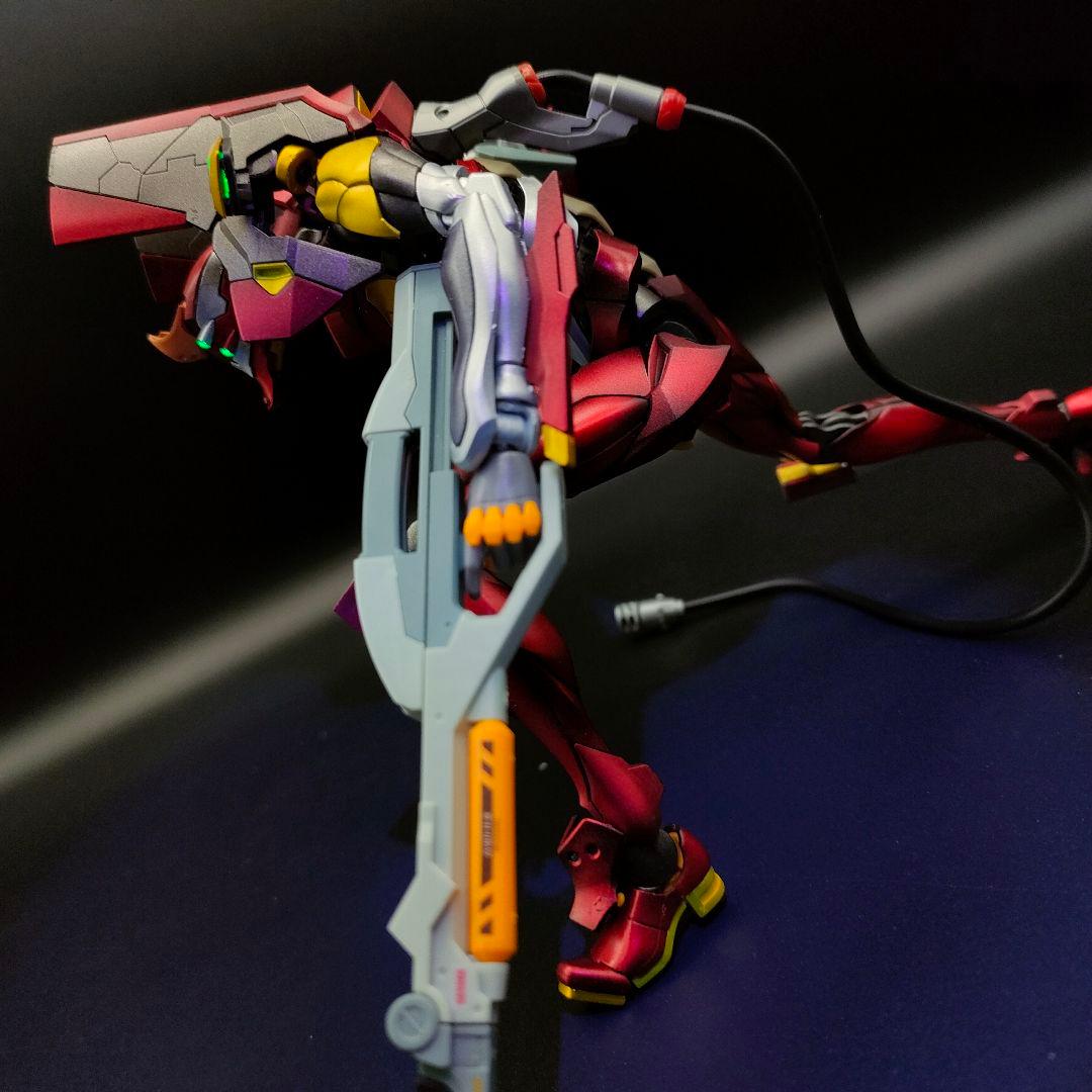 エヴァンゲリオン　弐号機 RG　ESVシールド装備　アスカ　【全塗装完成】