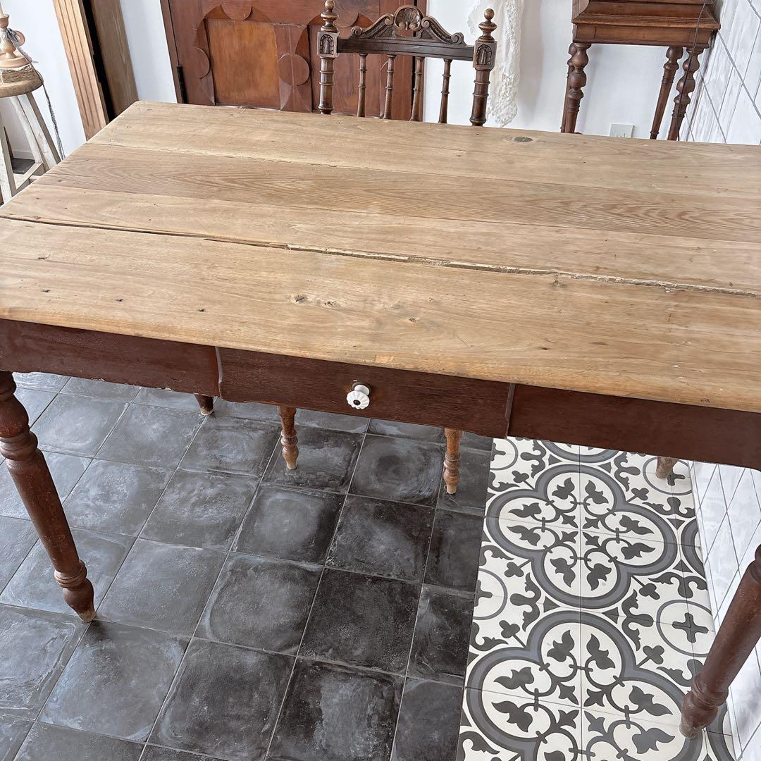 フランスアンティーク ダイニングテーブル