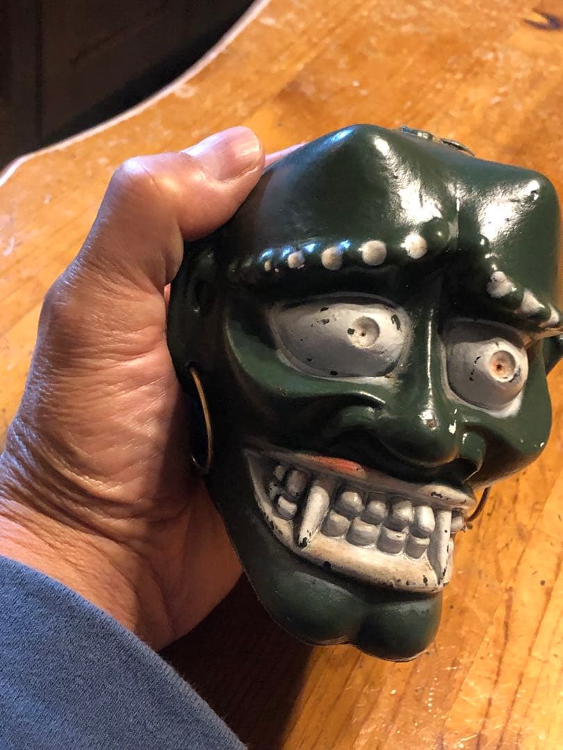 ビンテージ　60s デビル　悪魔　モンスター　般若　ポリ人形　スカル　チープトイ