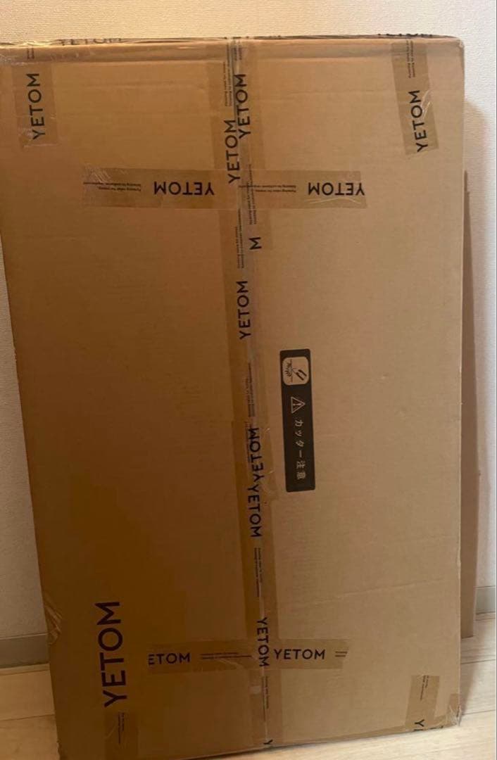 Yetom ゲーミングデスク 120cm幅 ダークブラウン