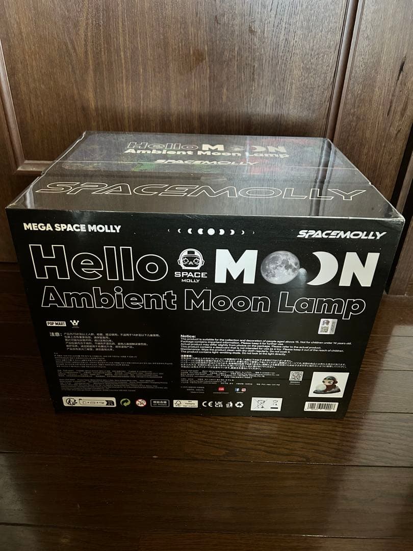 MEGA SPACE MOLLY Hello Moon Lamp ランプ　未開封