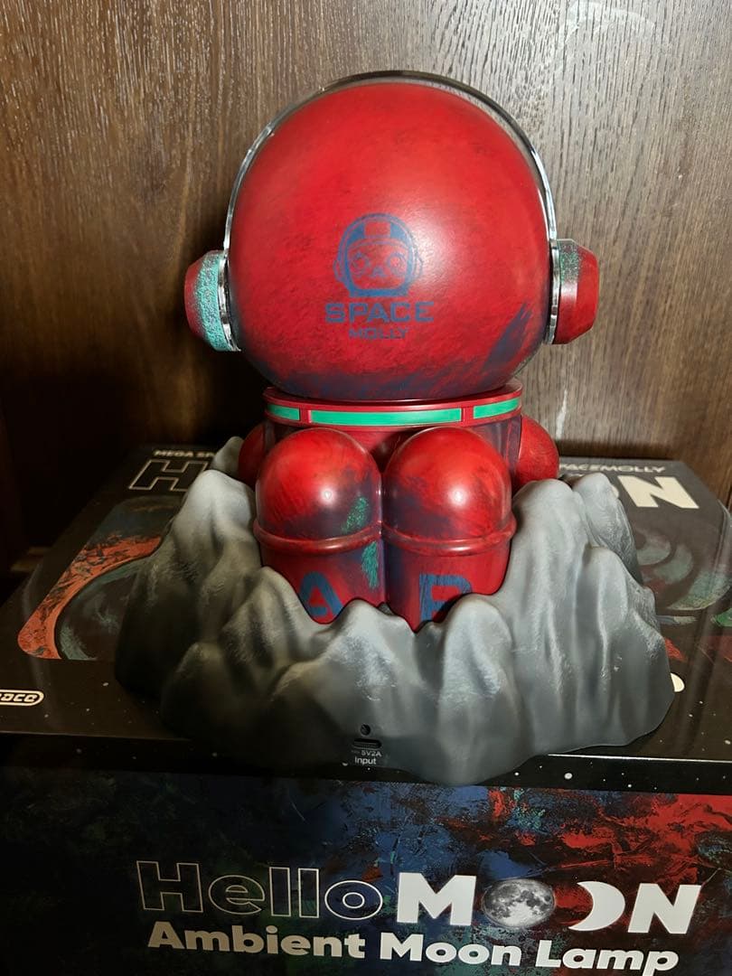 MEGA SPACE MOLLY Hello Moon Lamp ランプ　未開封