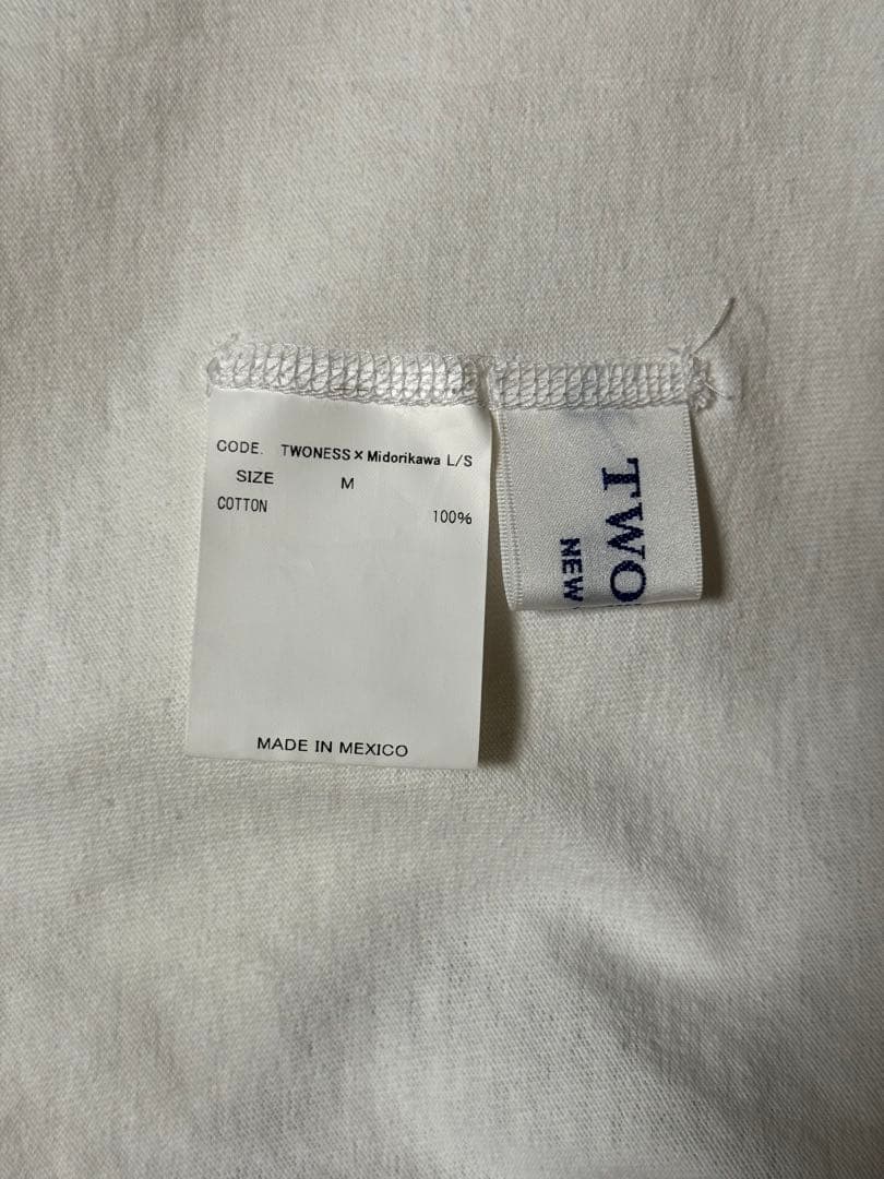 【タグ付き】TWONESS×Midorikawa ミドリカワ
