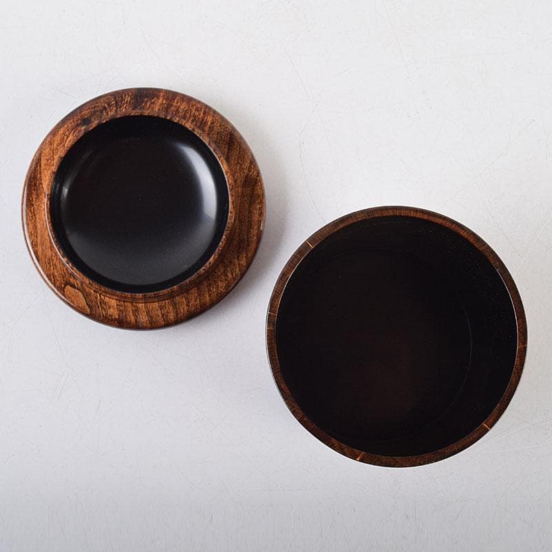 茶道具　片山雅博作　「蔦」　金輪寺　茶器　共布共箱　M　R9258