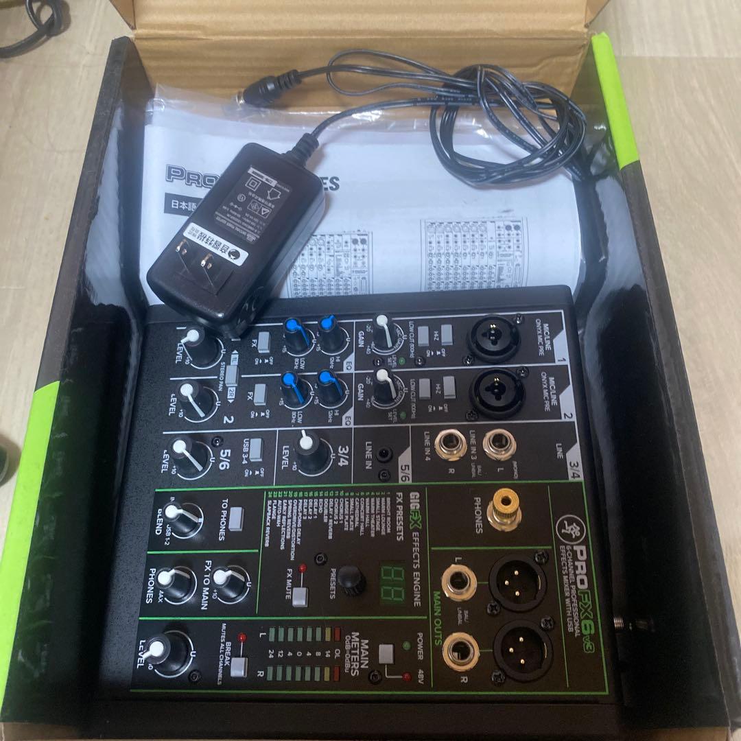 Mackie ProFX6v3 新品未使用品