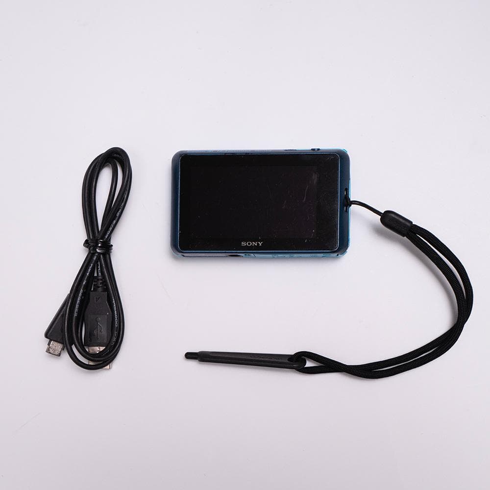 動作確認済 SONY Cyber-shot DSC-TX10 ブルー y2k