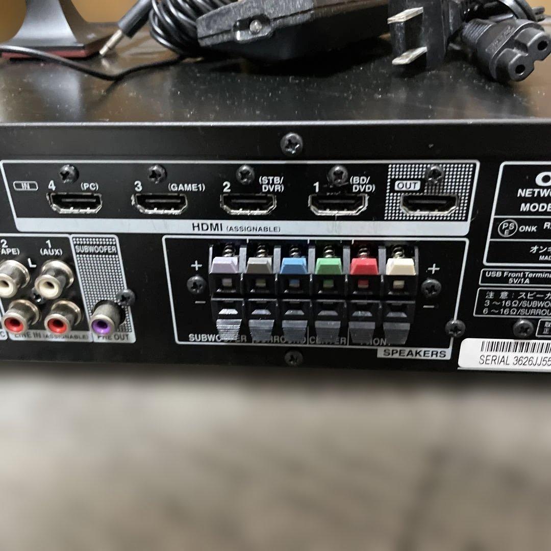 ONKYO ネットワーク AVレシーバー NR-365