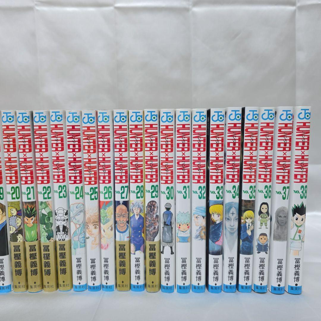 HUNTER × HUNTER 既刊全巻 1-38巻セット/美品/H01