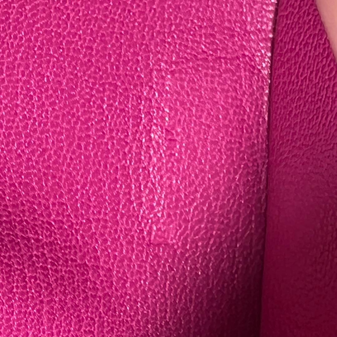 【希少】 HERMES べアンスフレリザード2つ折り長財布シルバー金具ブラック