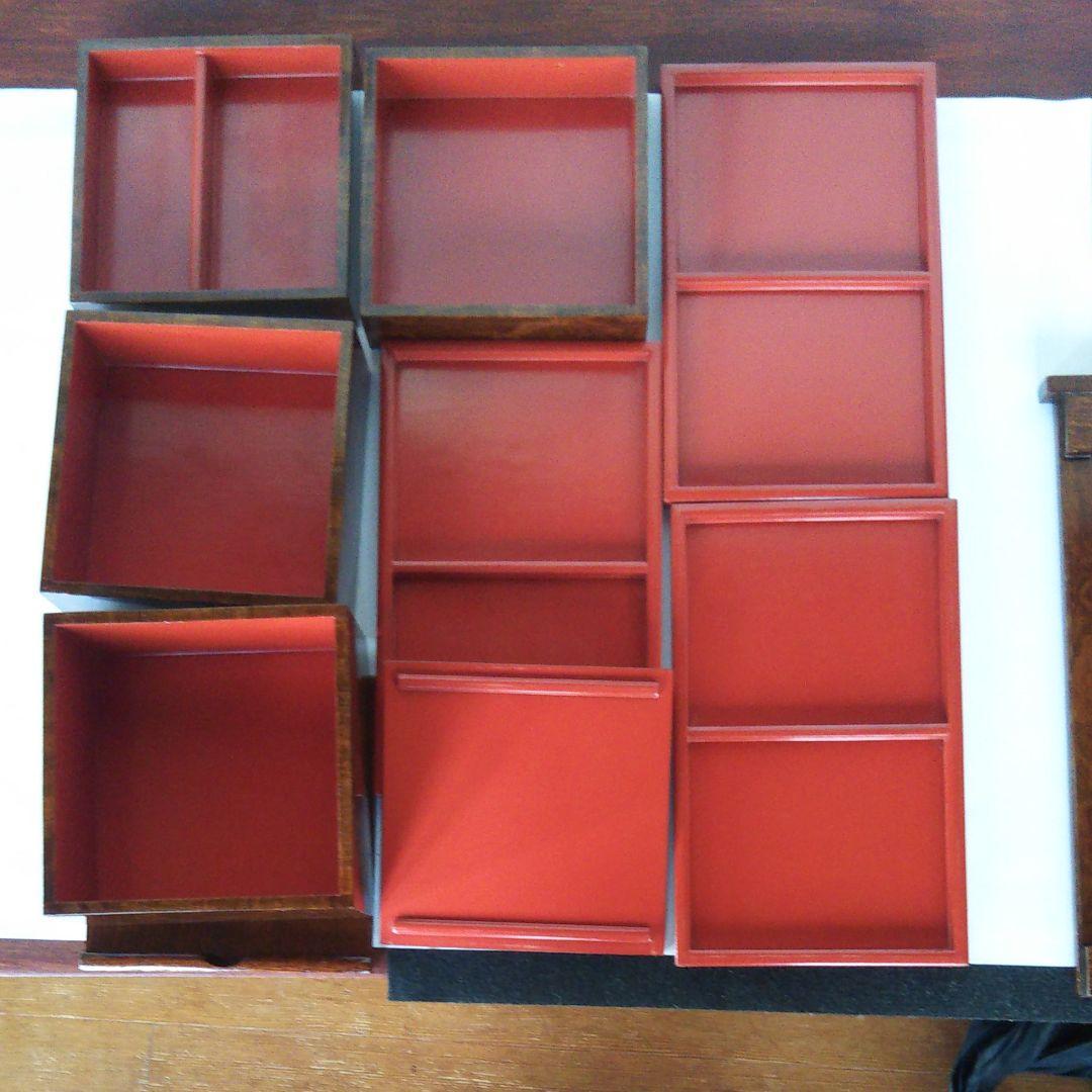 野弁当箱 欅 漆塗り アンティーク