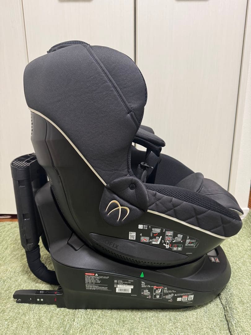 エールベベ クルット6i グランス BF950 ブラック 美品 ISOFIX