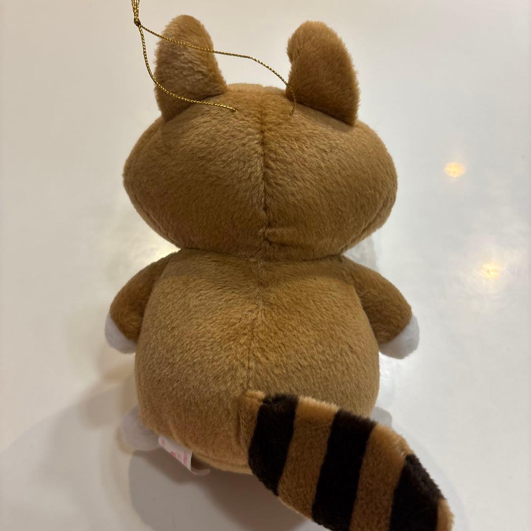 平成レトロ　ぼのぼの　フェネギー　アライグマ　ぬいぐるみ　1993　バンプレスト