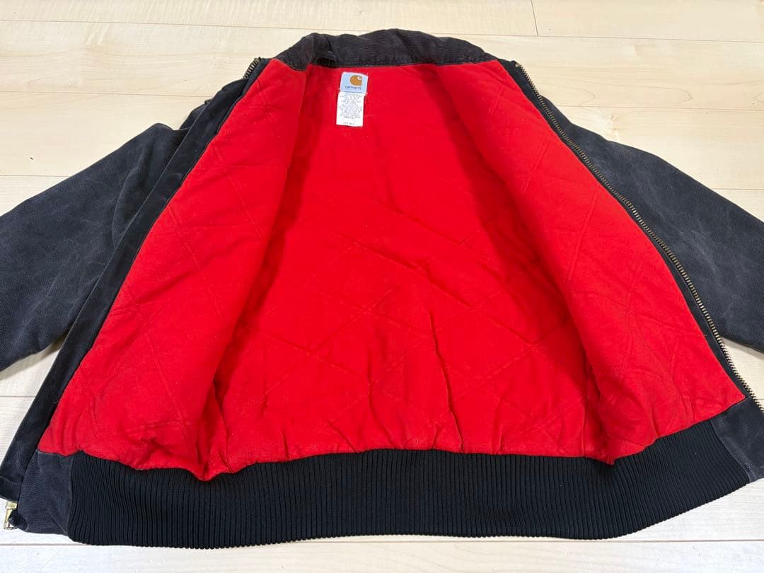 90s Carhartt サンタフェジャケット J13 BLK M カーハート