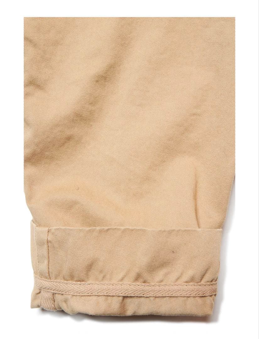 サイズ2 kolor パッカリングテーパードパンツ　ベージュ　カラー