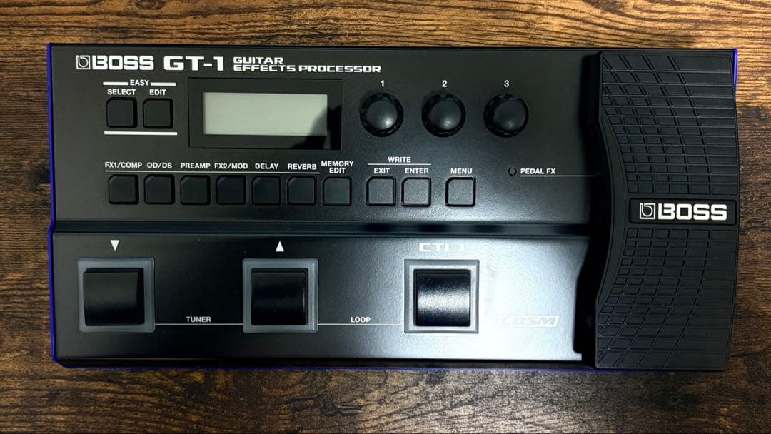 BOSS GT-1 マルチエフェクター　元箱付属品