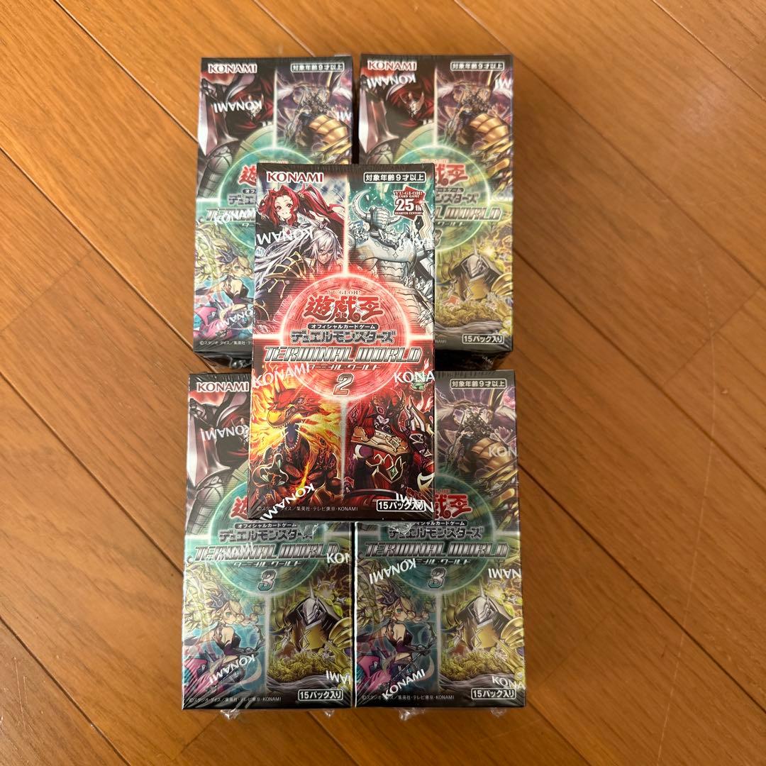 遊戯王デュエルモンスターズ ターミナルワールド3 BOX 新品未開封