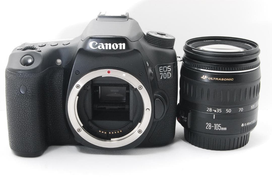 Canon EOS 70D スマホ転送機能搭載！ 近～中望遠レンズ付き♪