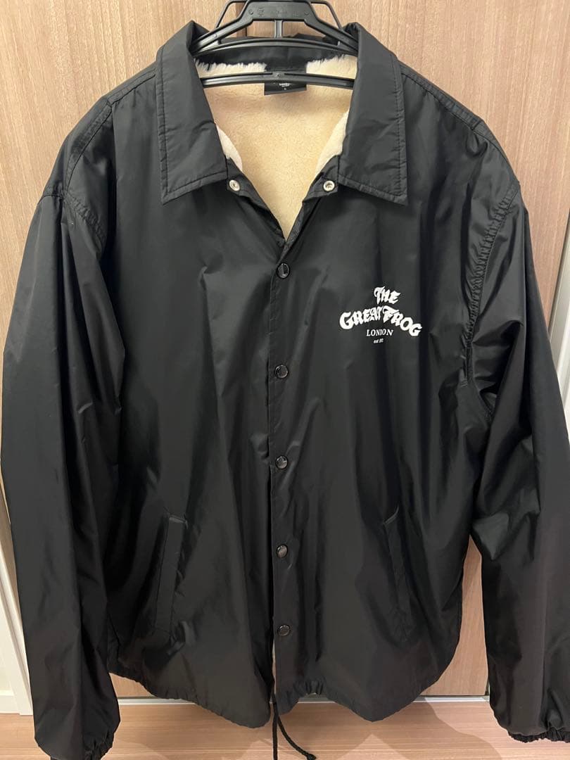 キムタク着　同型同色　裏起毛ナイロンジャケット