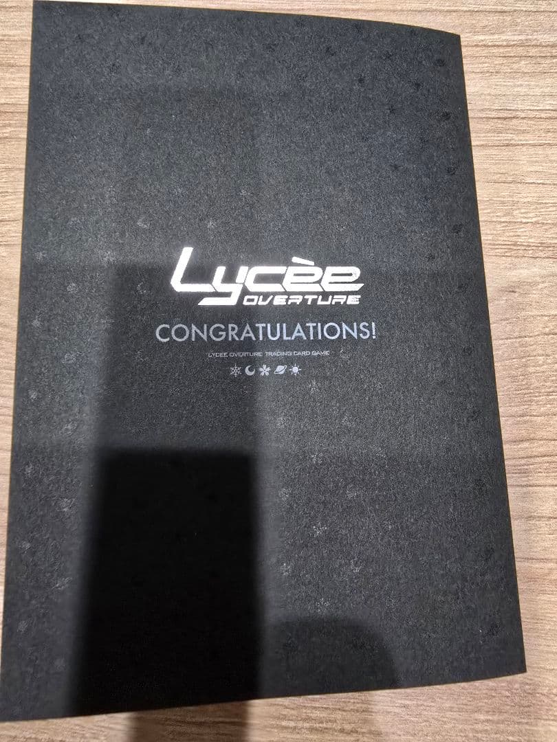 lycee直筆サイン 曹操 華琳 恋姫夢想 台紙付き