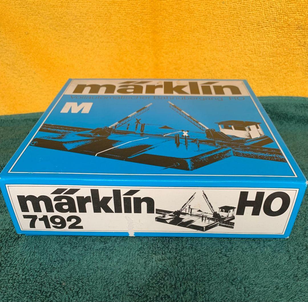 入手不可能メルクリンHOドイツ国鉄踏切セットNo7192 廃番品