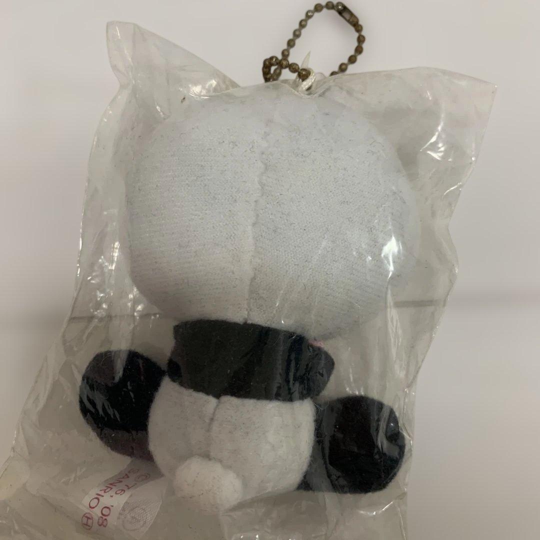 ハローキティ パンダ 着ぐるみ マスコット キーホルダー 2008年　非売品