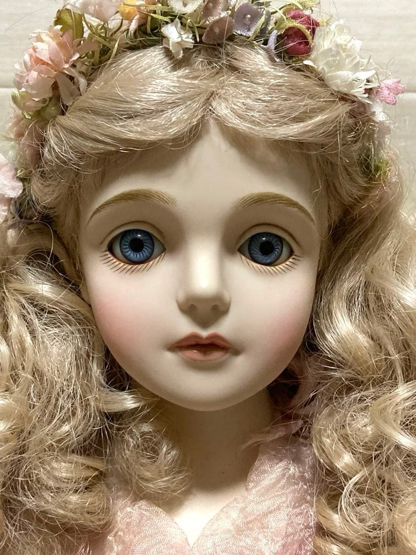 若月まり子 大型ビスクドール 人形作家 65㎝